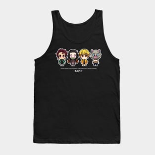 demon slayer pixel art Tank Top